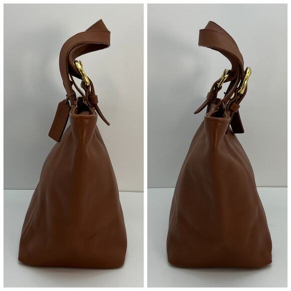 Vintage Coach Waverly Bag 4133 British Tan 1997 Turkey - Picture 4 of 10